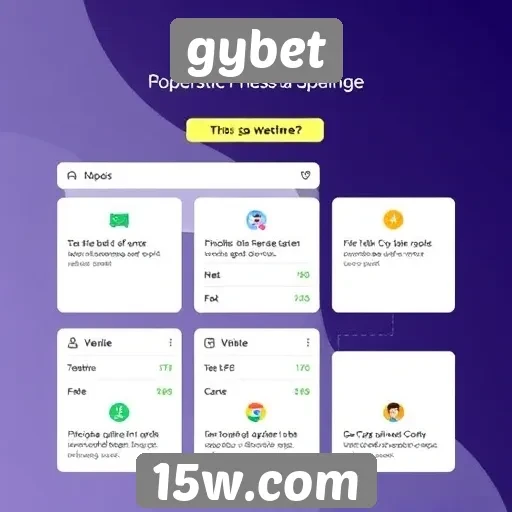 Analise das funcionalidades do site gybet